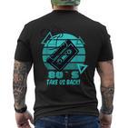 80Er Jahre Bring Us Back 80S T-Shirt mit Rückendruck