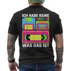 80Er Jahre Outfit Damen Herren 80Er Jahre Kostüm Kinder 80Er T-Shirt mit Rückendruck