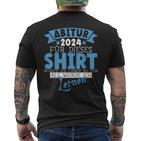 Abitur 2024 Abi 24 Graduation T-Shirt mit Rückendruck