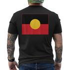 Aboriginals Flagge 6 Classic T-Shirt mit Rückendruck