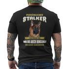 Altdeutscher Schäferhund Hund Old German Shepherd T-Shirt mit Rückendruck