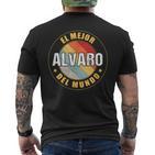 Alvaro T-Shirt mit Rückendruck