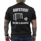 Aufstieg 5Th Class First Day Of School T-Shirt mit Rückendruck