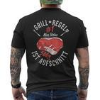 Bbq Griller Alles Unter 500 G Ist Aufschnitt T-Shirt mit Rückendruck