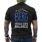 Berg Life Balance T-Shirt mit Rückendruck