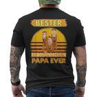 Bester Erdmännchen Papa Everatertag Erdmännchen T-Shirt mit Rückendruck