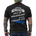 Bielefelder – City Bielefeld Saying T-Shirt mit Rückendruck