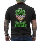 Billiard Snooker Slogan 8 Ball Pool Billiard Cue T-Shirt mit Rückendruck