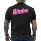 Bimbo T-Shirt mit Rückendruck