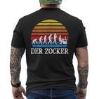 Boys' Der Gamer T-Shirt mit Rückendruck