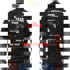 Brauche Keine Therapie Ich Muss Nur Nach Kroatien Holiday T-Shirt mit Rückendruck