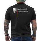 Bundesamt Für Pfuschen Am Kfz Bundesamt T-Shirt mit Rückendruck