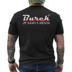Burek Je Samo S Mesom Bosna T-Shirt mit Rückendruck