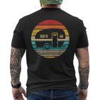 Camping Caravanintage S T-Shirt mit Rückendruck