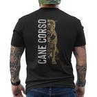Cane Corso Dog Lover Italian Cane Corso T-Shirt mit Rückendruck