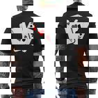 Card Game Spades And Heart As Cards For Skat And Poker T-Shirt mit Rückendruck