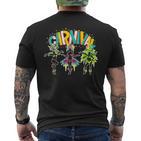 Carnival In Rio De Janeiro T-Shirt mit Rückendruck