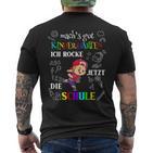 Children's Mach's Gut Kindergarten Ich Rocke Jetzt Die Schule T-Shirt mit Rückendruck