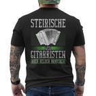 Concertina Styrian Harmonica T-Shirt mit Rückendruck