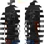 Cute Cat Cat T-Shirt mit Rückendruck