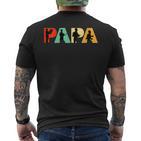 Damen Lustigesatertagsgeschenk Lustiger Architektenvater Papa Architekt Mit-Ausschnitt T-Shirt mit Rückendruck