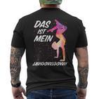 Das Ist Mein Handstand Gymnastics Gymnastics T-Shirt mit Rückendruck