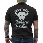 Das Ist Mein Zahnfee Costume T-Shirt mit Rückendruck