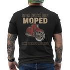 Ddr Schwalbe Kr51 Simson Moped T-Shirt mit Rückendruck