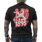 Düsseldorf Fan Ultra 1895 Fan Item T-Shirt mit Rückendruck