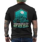 E-Bike Berg Or Tal Ist Mir Egal T-Shirt mit Rückendruck