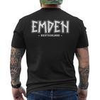 Emdenerin Emdener Emden T-Shirt mit Rückendruck