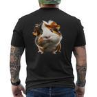 Entzückendes Meerschweinchen- T-Shirt mit Rückendruck