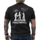 Erbärmliche Piesepampel Ostalgie Ddr T-Shirt mit Rückendruck