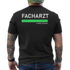 Facharzt Loading Facharzttefung Besten T-Shirt mit Rückendruck