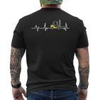 Forklift Heartbeat Forklift T-Shirt mit Rückendruck