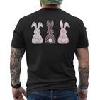 Frohe Ostern Cute Easter Bunny Rabbit Easter Bunny T-Shirt mit Rückendruck