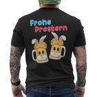 Frohe Prostern Easter For Easter Bunny T-Shirt mit Rückendruck