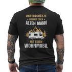 Camping Camper Caravan T-Shirt mit Rückendruck