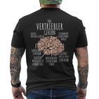 Distributor Brain For Seller T-Shirt mit Rückendruck