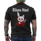 Evil Hasi T-Shirt mit Rückendruck