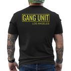 Gangeunheit Los Angeles T-Shirt mit Rückendruck