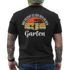 Gardener Garden Hobby Gardeners Gardening Landscape Gardener T-Shirt mit Rückendruck