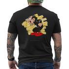 Gargamel T-Shirt mit Rückendruck