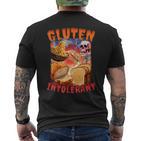 Gluten Intolerant T-Shirt mit Rückendruck