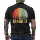 Hannover I 80S Retro Souvenir I Vintage T-Shirt mit Rückendruck