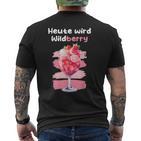 Heute Wird Wildberry Lillet T-Shirt mit Rückendruck