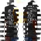 Ich Gehe Jetzt Bier Trink S T-Shirt mit Rückendruck