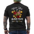Keine Zeit Der Gartenner Vintage Gardener T-Shirt mit Rückendruck