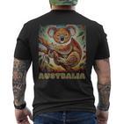 Kunst Der Australischen Aborigines T-Shirt mit Rückendruck