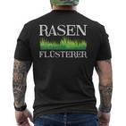 Lawn Whisperer Gardener Gardening Lawn Garden T-Shirt mit Rückendruck